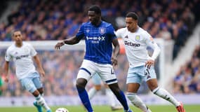 Axel Tuanzebe lors du match Ipswich Town-Aston Villa (2-2, Premier League), le 29 septembre 2024
