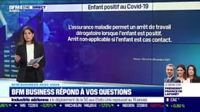 BFM Business avec vous : Mon employé veut poser des jours de congés pour garder son enfant "cas contact", que faire ? - 04/01