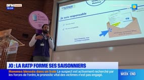JO: la RATP forme ses saisonniers