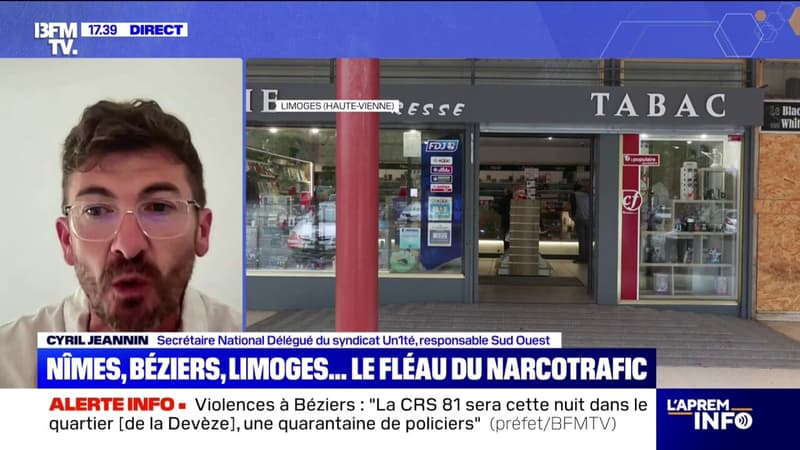 Violences à Béziers: "Ce qui nous manque c'est des effectifs", alerte Cyril Jeannin (syndicat Unité)