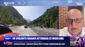 Orages, crues: "On va être confrontés à ce type de phénomènes de plus en plus fréquemment", affirme Patrick Marlière, météorologue