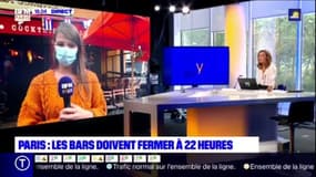 Paris: les bars devront fermer à 22h à partir de ce lundi soir