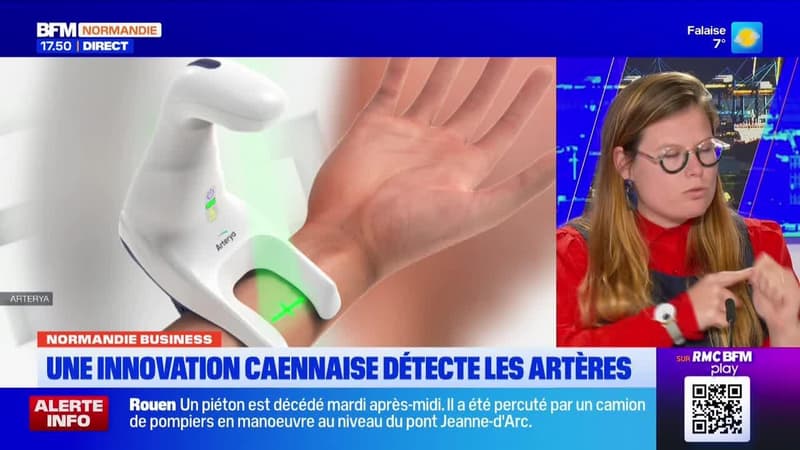 Normandie Business du mardi 12 novembre - Une innovation caennaise détecte les artères 