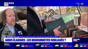 Fonds de solidarité élargi: "Une question de survie", selon le président de l'association culturelle des bouquinistes de Paris