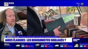 Fonds de solidarité élargi: "Une question de survie", selon le président de l'association culturelle des bouquinistes de Paris