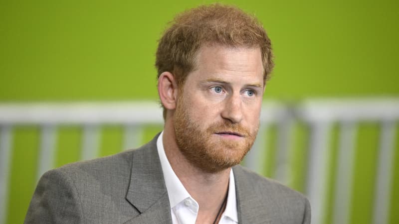 Le prince Harry en Allemagne le 6 septembre 2022.