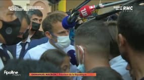 "Même quand vous raser une cité, il faut reloger les gens": Macron répond à Valls