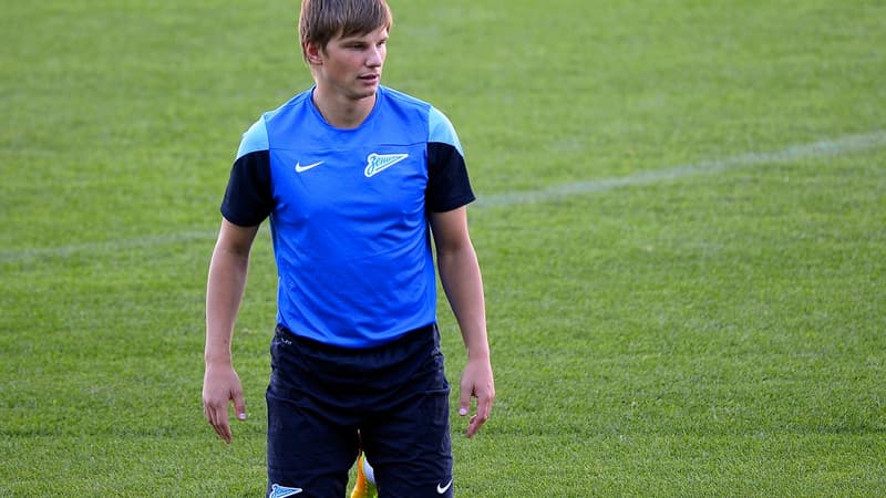 Arshavin avec le Zénih Saint-Pétersbourgh