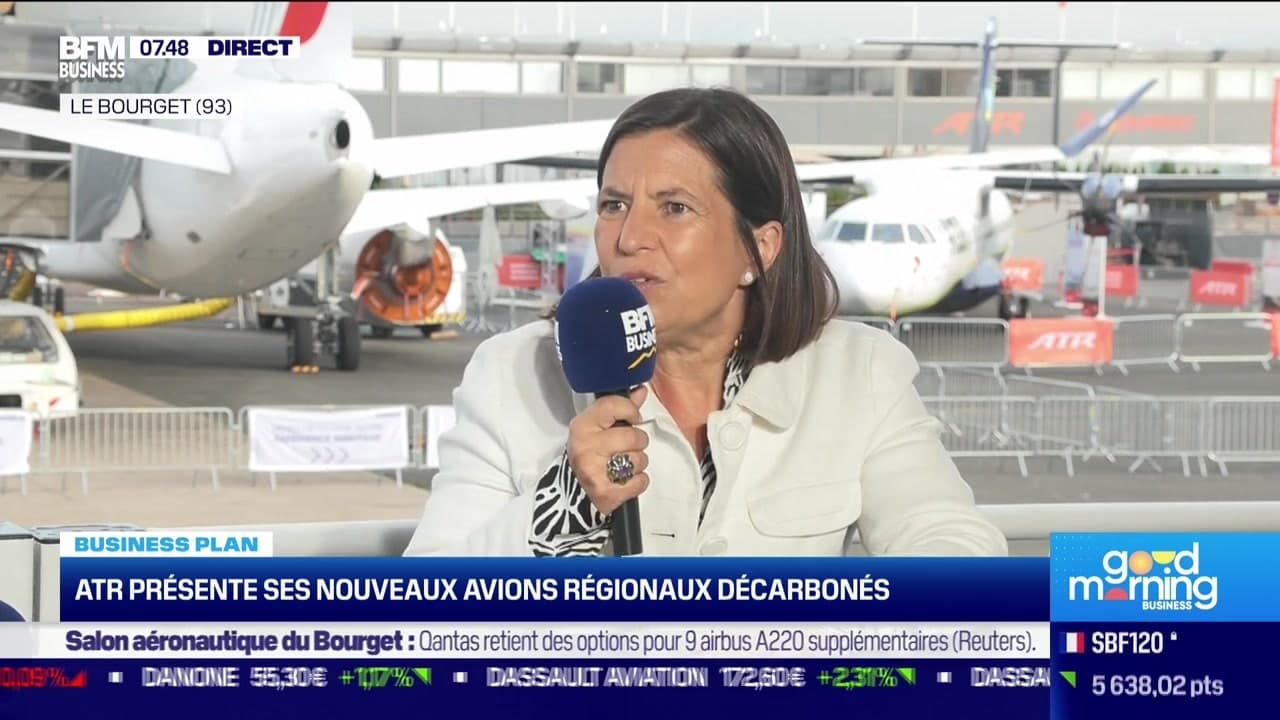 Nathalie Tarnaud (ATR) : ATR présente ses nouveaux avions régionaux ...