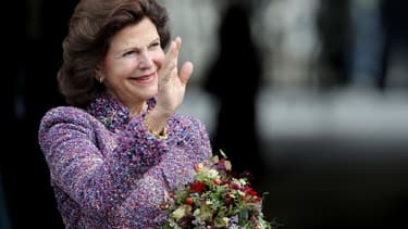 La reine Silvia de Suède, le 8 octobre 2016