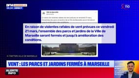 Vents Violents : les Bouches-du-Rhône en vigilance orange ce vendredi, Marseille ferme ses jardins