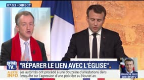 L’édito de Christophe Barbier: Emmanuel Macron veut "réparer le lien avec l'Église"