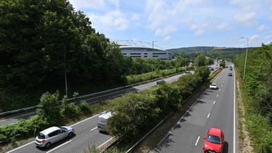 Le trafic automobile près d'Eastleigh, dans le Hampshire, le 30 mai 2020 (Photo d'illustration)