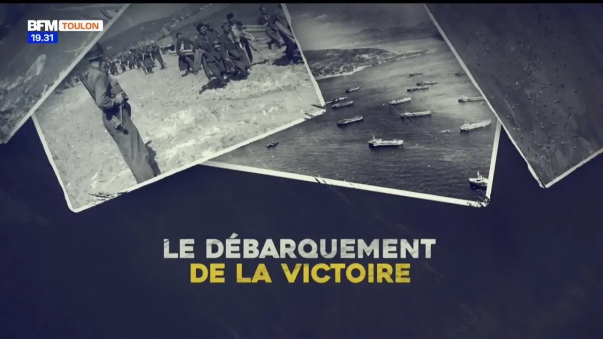 80ème anniversaire du débarquement en Provence : le débarquement de la ...