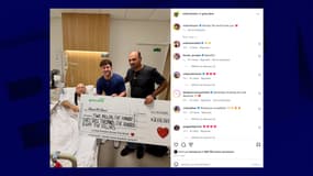 L'influenceur Zachery Dereniowski a remis un chèque de plus de 2,5 millions de dollars australiens à Ahmed al Ahmed, considéré comme un héros après l'attaque antisémite à Sydney ce dimanche 14 décembre.