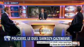 Ras-le-bol policier: Nicolas Sarkozy charge Bernard Cazeneuve (1/2)