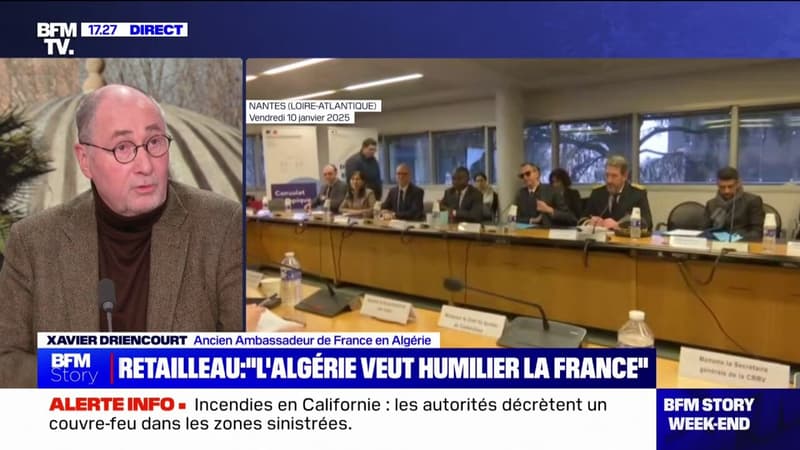 Relations entre la France et l'Algérie: C'est une crise très violente et durable, affirme Xavier Driencourt, ex-ambassadeur de France en Algérie