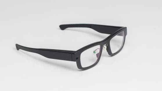 Les lunettes Mindlink d'Adhawk. Les lunettes Mindlink d'Adhawk.