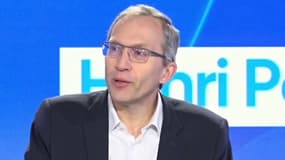 Henri Poupart-Lafarge, directeur général d'Alstom sur le plateau de BFM Business le 4 avril 2025