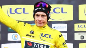 Jonas Vingegaard à l'issue de la 4e étape de Paris-Nice, le 12/03/2025
