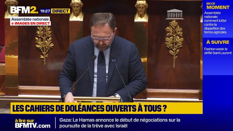 Cahiers de doléances du grand débat national: 