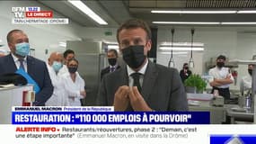 Emmanuel Macron: "Il faut rester prudent" malgré le déconfinement et la fin du couvre-feu
