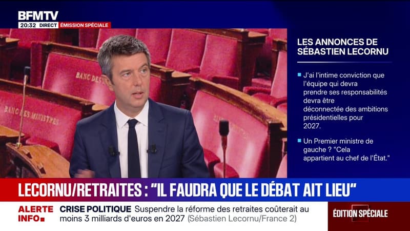 Sébastien Lecornu assure qu'