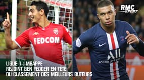 Ligue 1 : Mbappe rejoint Ben Yedder en tête du classement des meilleurs buteurs