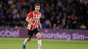 Olivier Boscagli lors du match PSV Eindhoven-PEC Zwolle (6-0, Eredivisie), le 26 octobre 2024