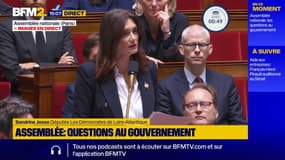 Soumission chimique: Sandrine Josso interpelle le gouvernement après la remise de son rapport