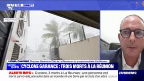 Cyclone Garance: "Nous avons une rupture d'approvisionnement en eau sur le groupe hospitalier Est Réunion", annonce Lionel Calenge, directeur général du CHU de La Réunion