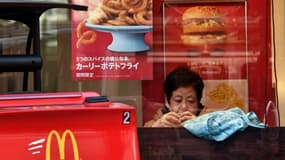 Un McDonald's à Tokyo, le 9 janvier 2015