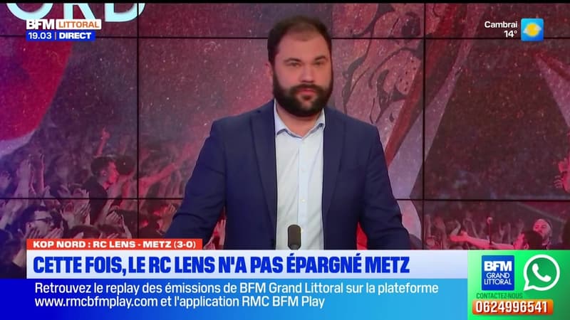 Kop Nord du lundi 9 mars - Cette fois, le RC Lens n'a pas épargné Metz