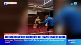 L'histoire du jour : The Machine, une gaudoise de 11 ans prometteuse en MMA