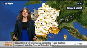 La météo pour ce jeudi 8 octobre 2015