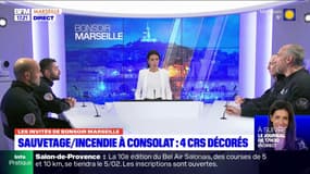 Marseille: quatre CRS reviennent sur leur sauvetage lors d'un incendie à Consolat