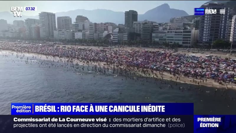 Vague de chaleur au Brésil: Rio de Janeiro étouffe avec 62 degrés ressentis