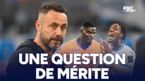 OM : "C'est de la méritocratie", De Zerbi explique ses choix de joueurs 