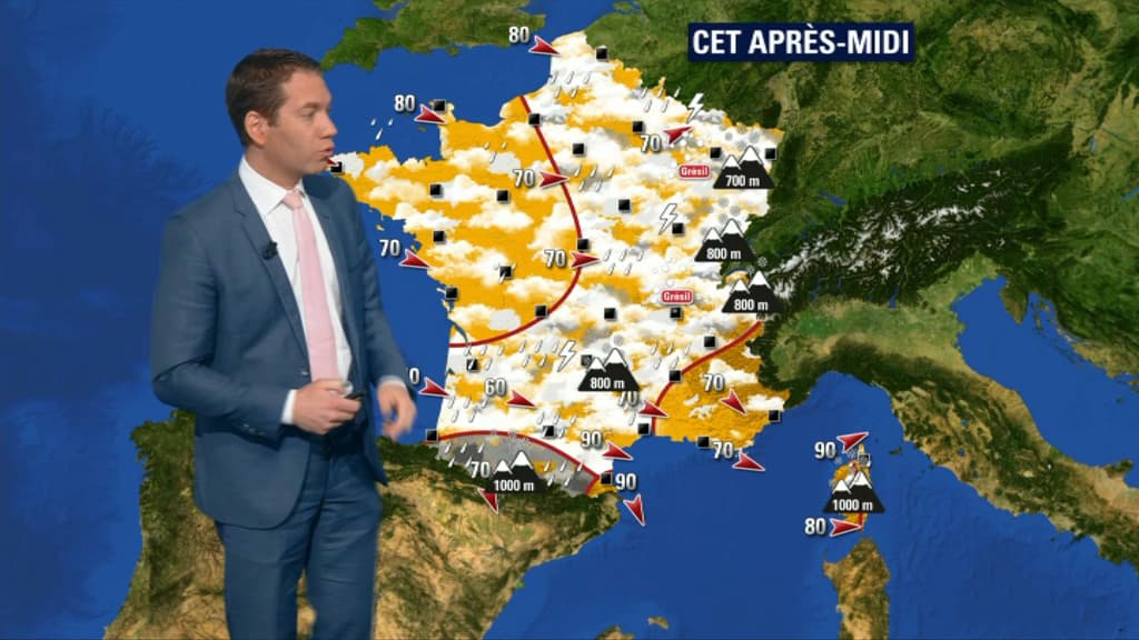 Le temps pour ce 13 mars