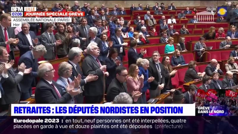 Réforme des retraites: les députés nordistes en position à l'Assemblée nationale