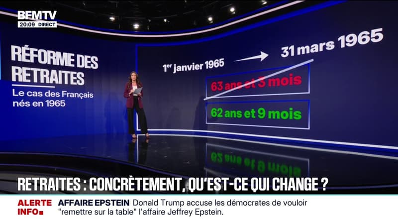 Ce que change concrètement la suspension de la réforme des retraites selon votre âge