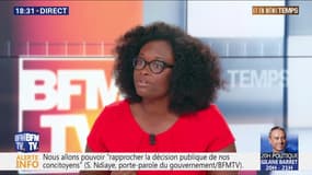 Sibeth Ndiaye: "On ne peut pas se dire qu'on a été un gouvernement totalement inactif en matière d'écologie"