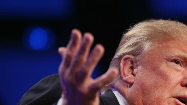 Donald Trump est candidat à l'élection présidentielle américaine de 2016. 