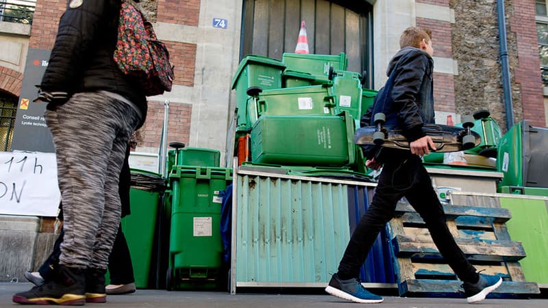 Une trentaine de lycées étaient perturbés la semaine dernière en région parisienne.