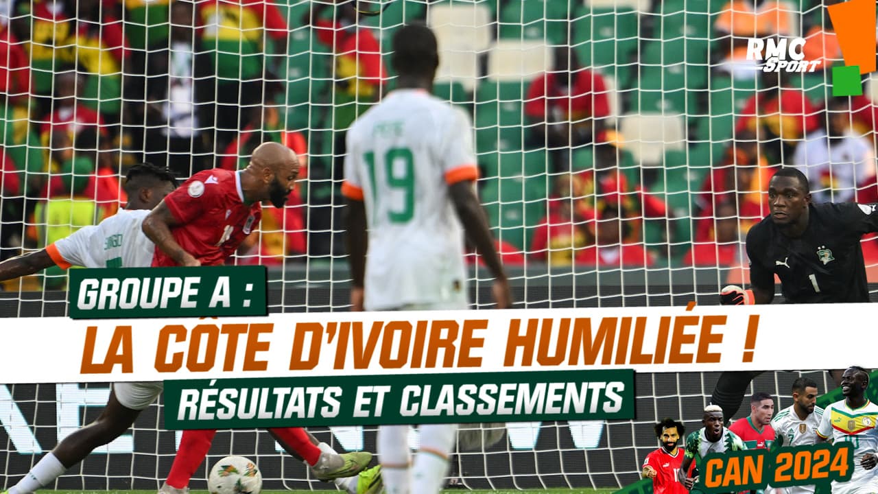 Can 2023 La Côte Divoire Humiliée Et En Grand Danger Résultats Et Classements 