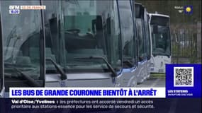 Pénurie de carburants: les bus de grande couronne bientôt à l'arrêt?