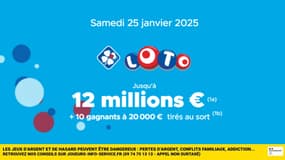 Profitez de la cagnotte Loto du 25 janvier 2025 pour tenter de gagner 12 millions d'euros 