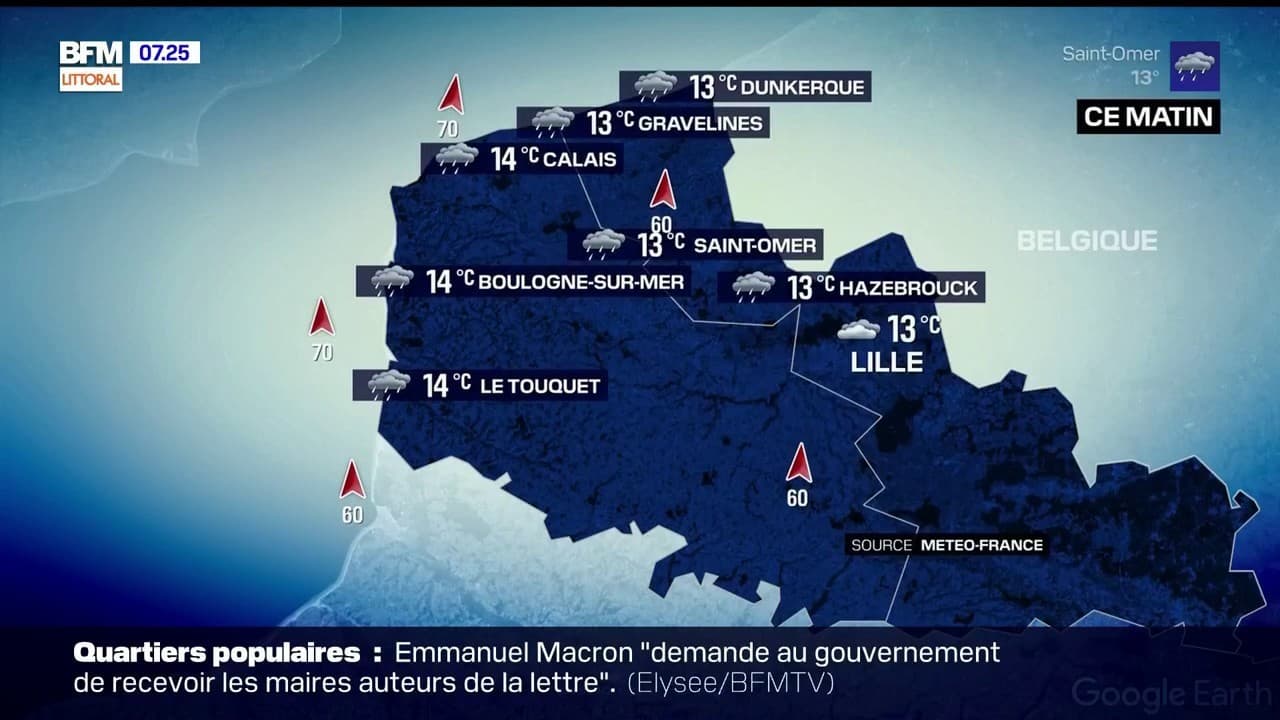 Météo annay la côte