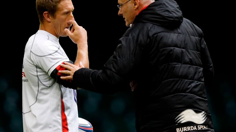 Bernard Laporte et Jonny Wilkinson