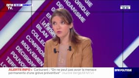 Carburants: pour Aurore Bergé, il ne s'agit pas d'une "pénurie" car "ce n'est pas généralisé sur l'ensemble du territoire"